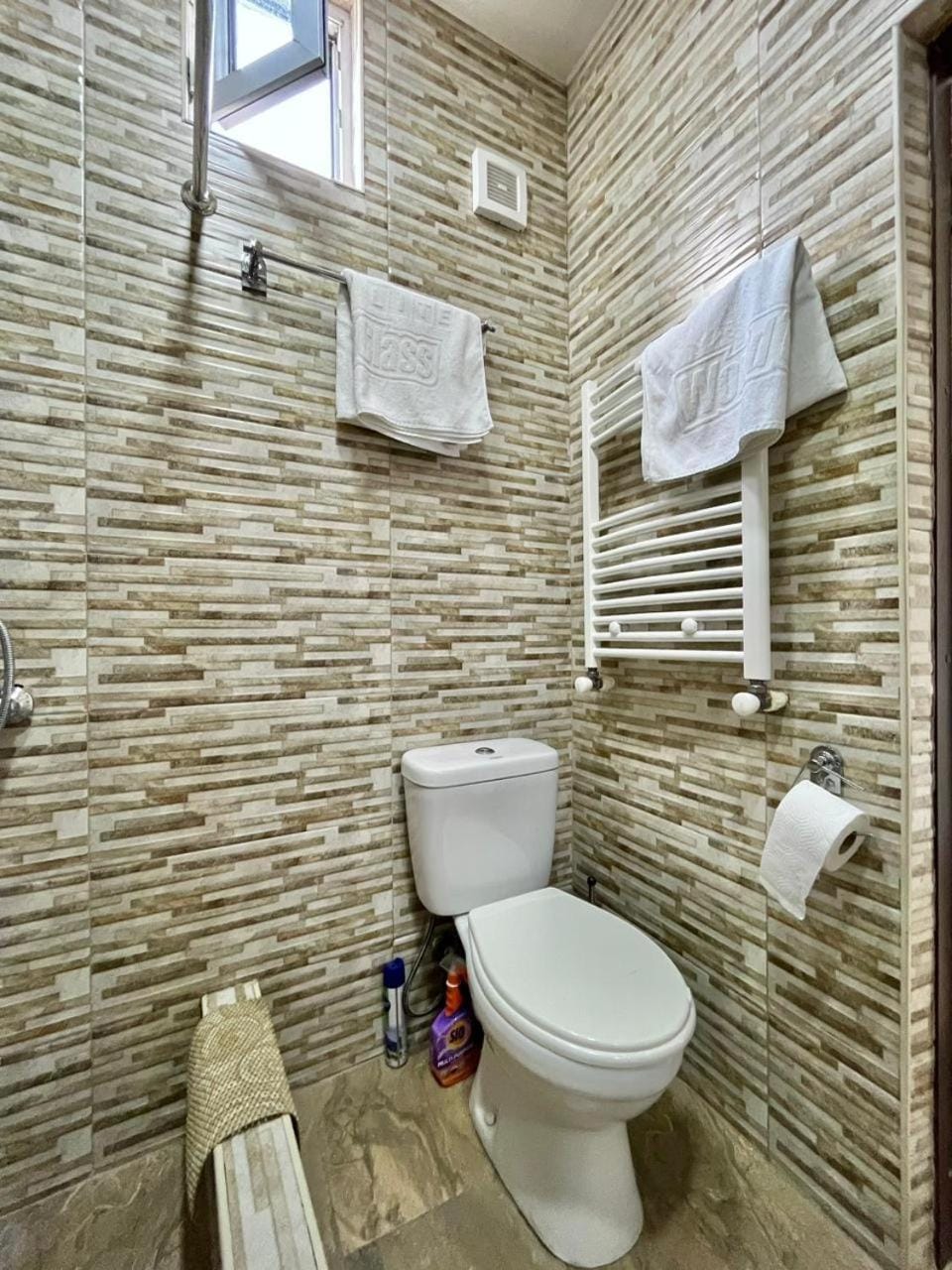 Shower, Toilet, Bathroom, towels