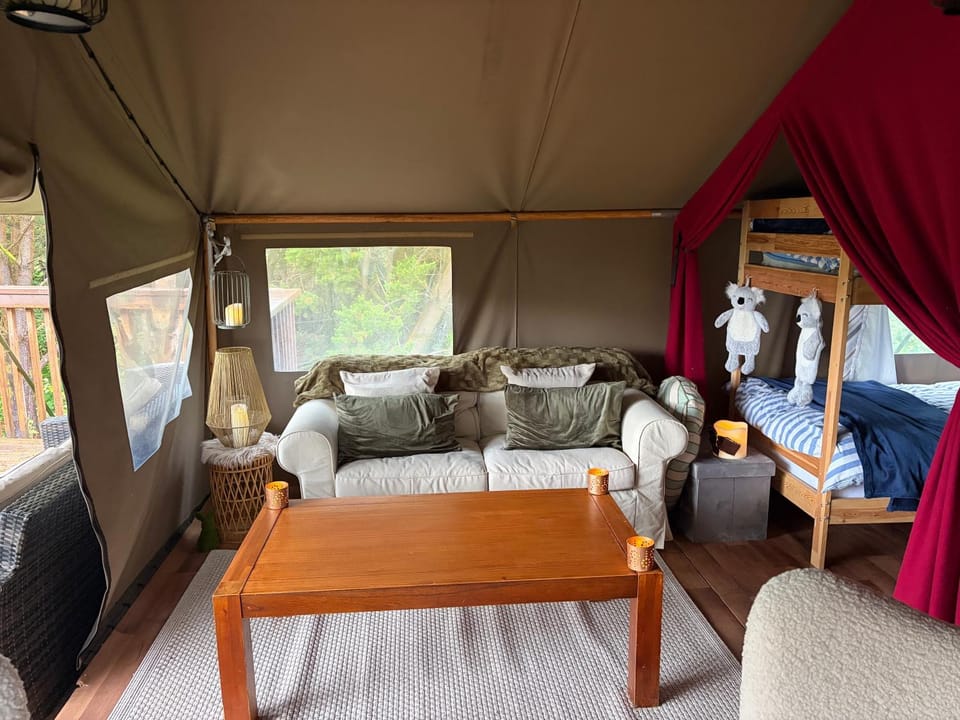 Luxury tree top glamping safari tent Luxury tent in County Kerry