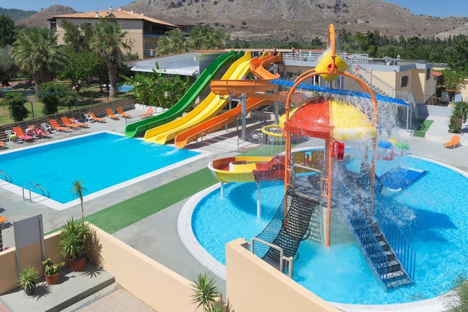 Day, Aqua park, Pool view, Swimming pool