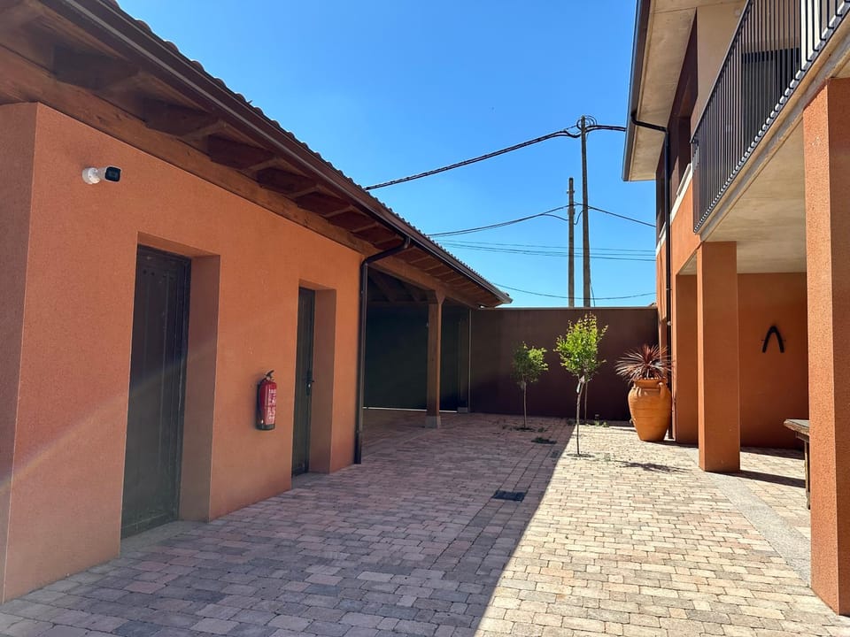 Property building, Patio