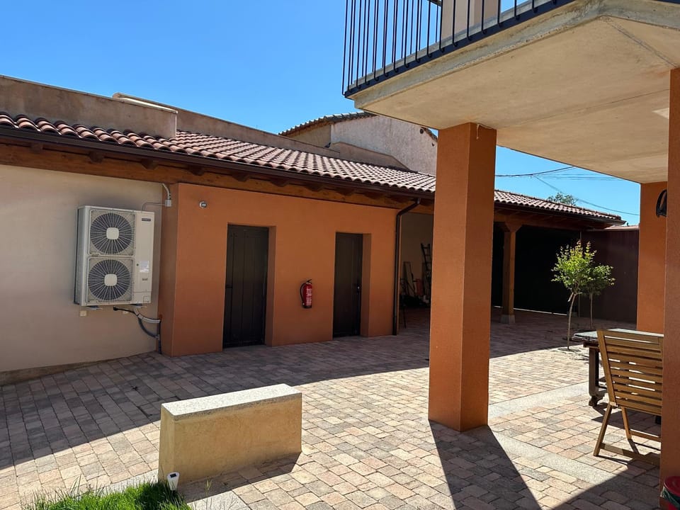 Property building, Patio