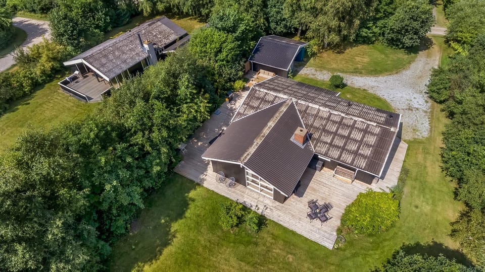 Property building, Natural landscape, Bird's eye view