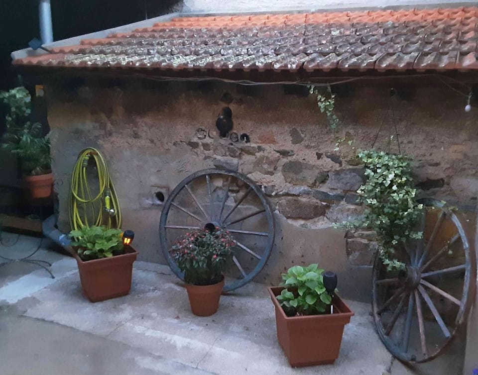 Patio, Balcony/Terrace, Inner courtyard view