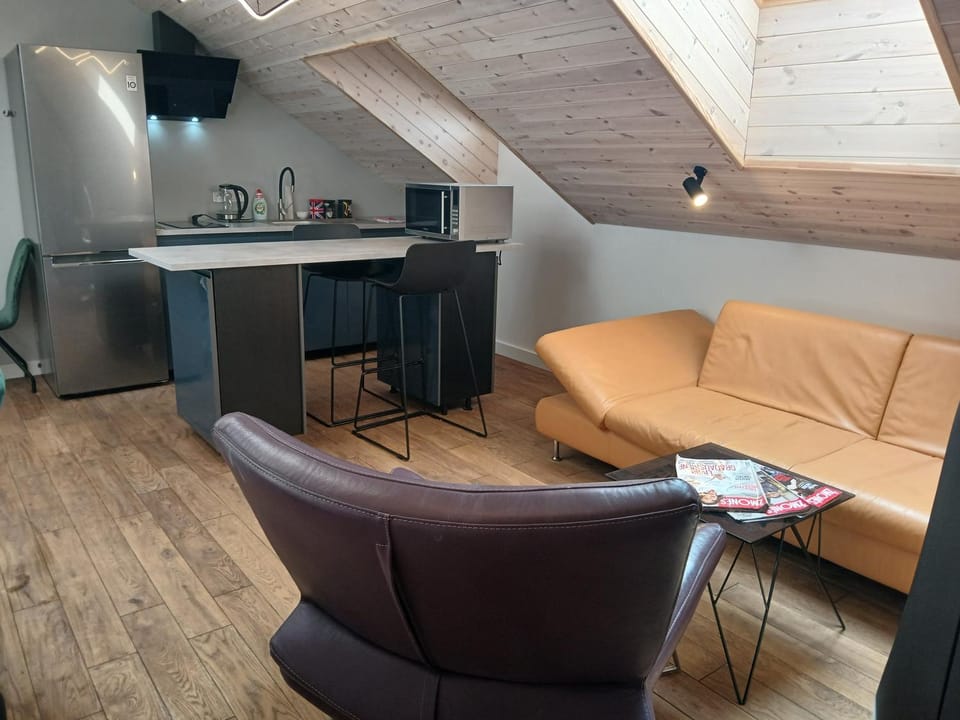 Loft style studio in the Old Town Apartment in Lithuania