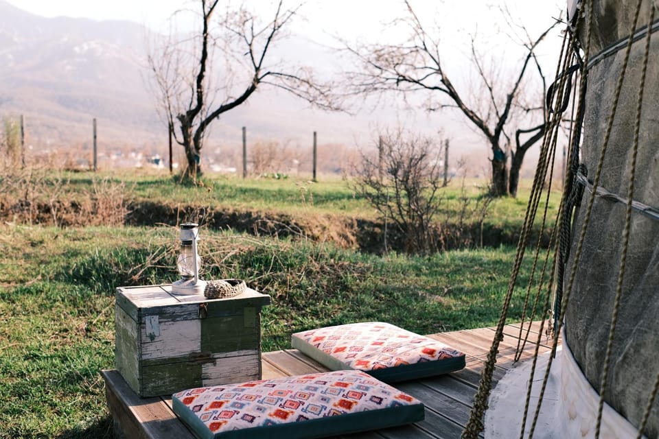 Nomad Yurt, 60 year old Luxury tent in Almaty Region, Kazakhstan