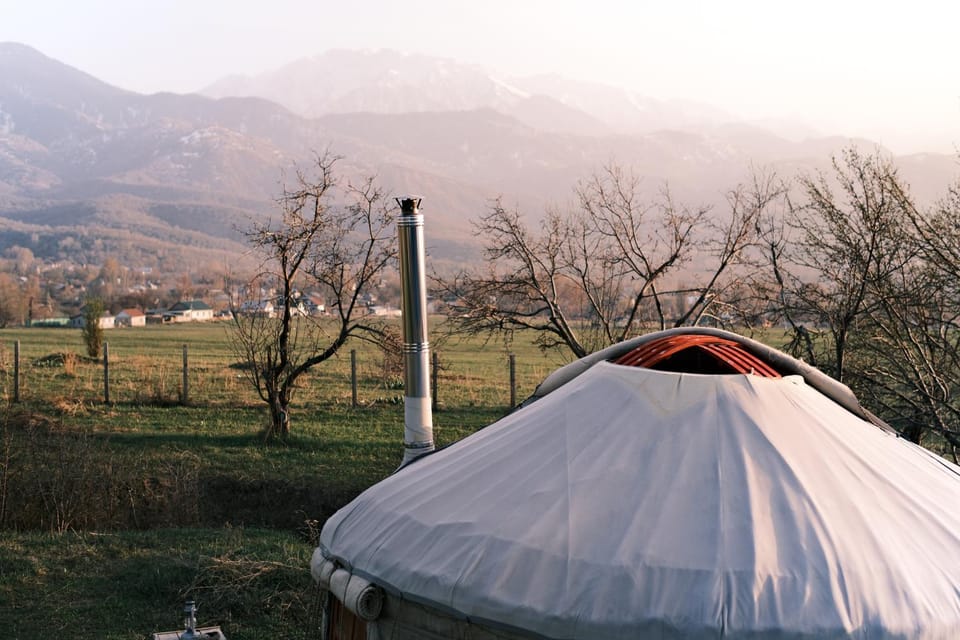 Nomad Yurt, 60 year old Luxury tent in Almaty Region, Kazakhstan