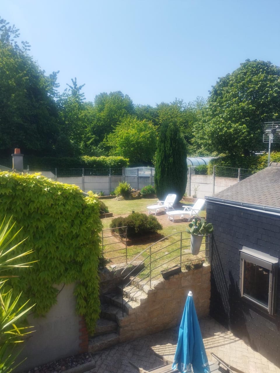 Plain-pied T1 patio et jardin Apartment in Brittany