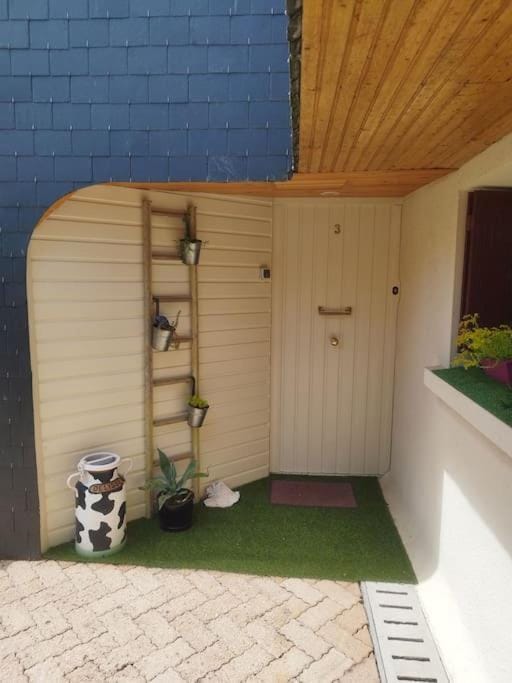 Plain-pied T1 patio et jardin Apartment in Brittany