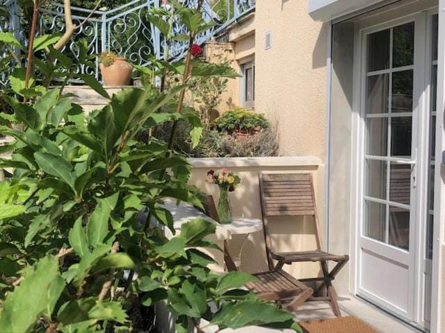 Property building, Patio