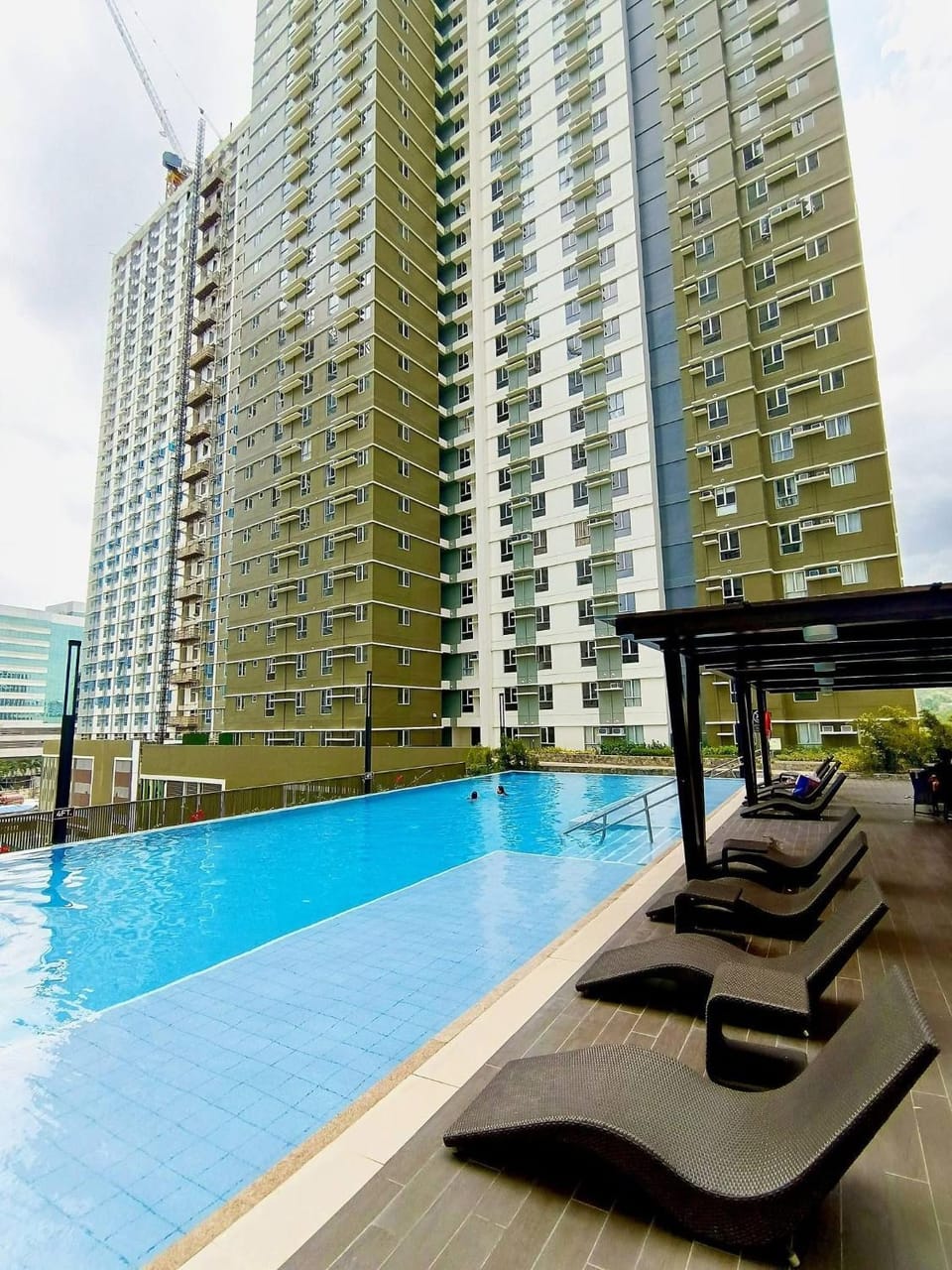 Property building, Patio, Day, View (from property/room), Pool view, Swimming pool, sunbed