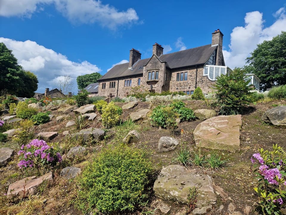 Property building, Garden view