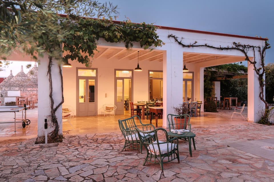Property building, Patio
