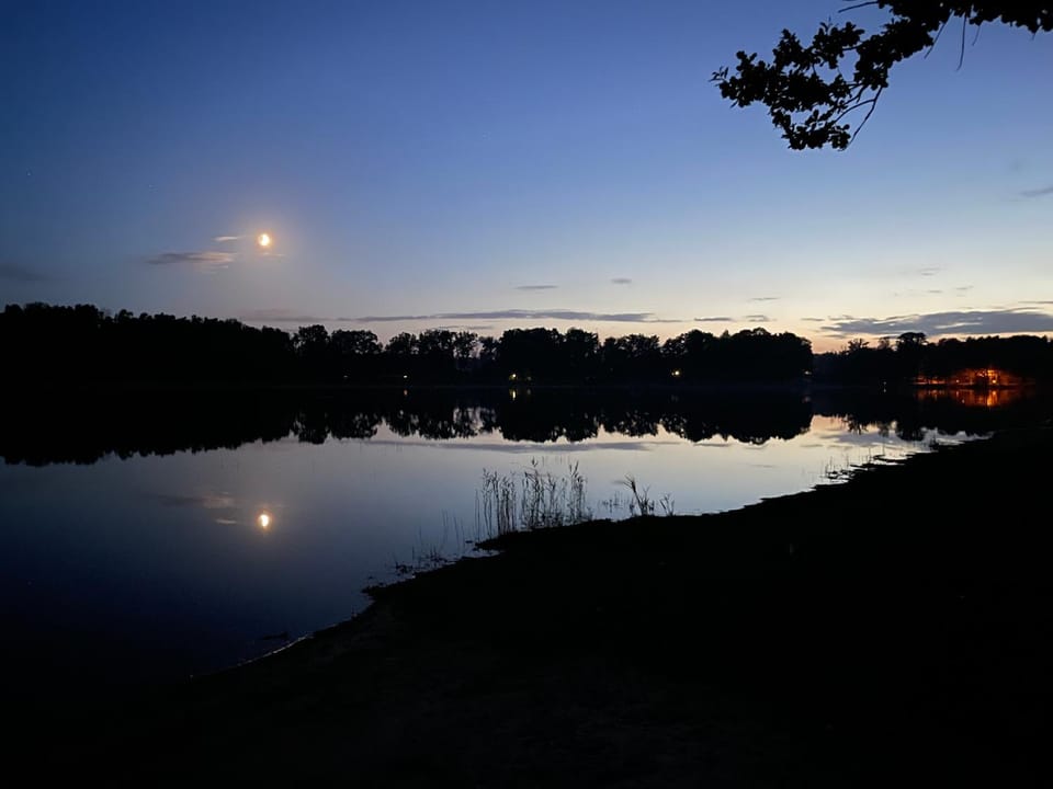 Night, Natural landscape, Fishing, Hiking, Lake view, Sunset