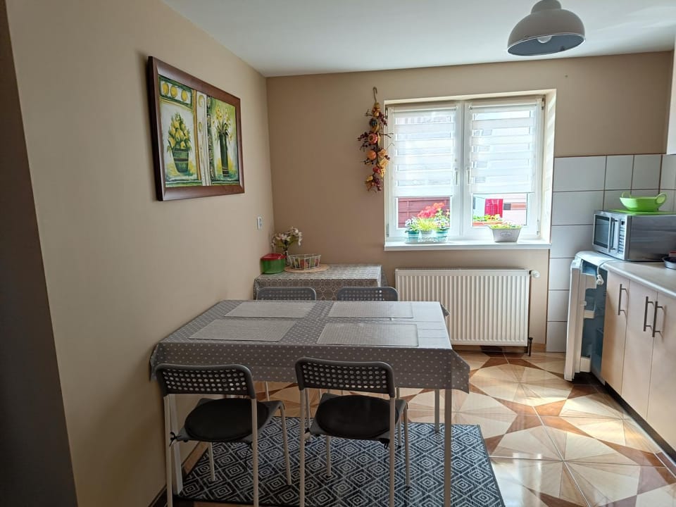 Kitchen or kitchenette, Dining area