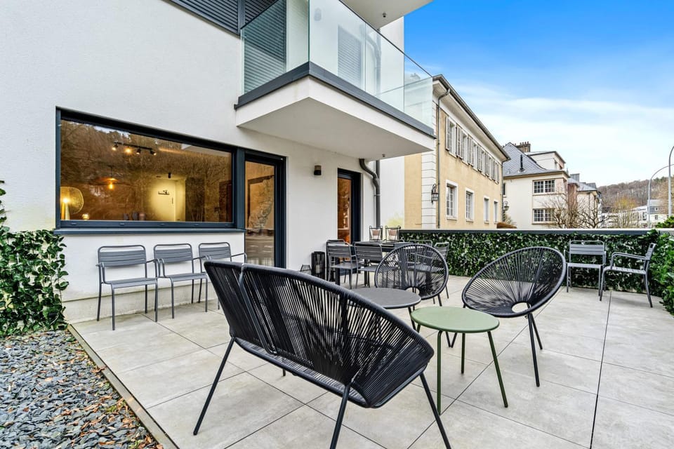 Property building, Patio, View (from property/room), Balcony/Terrace, Balcony/Terrace, Seating area