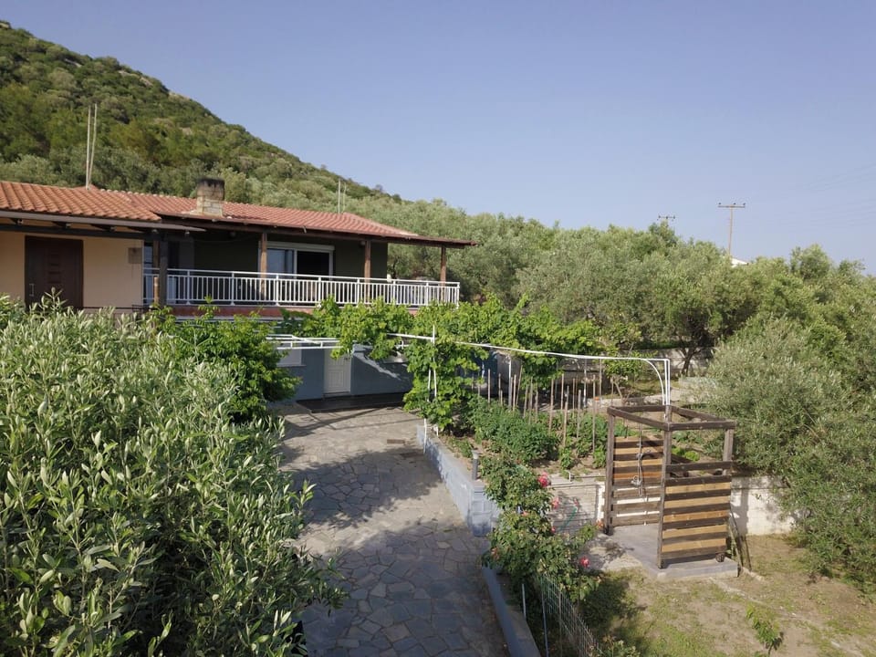 Property building, Day, Garden, Garden view, Parking