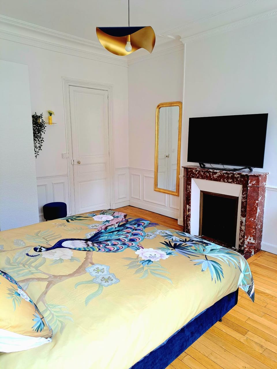 Communal lounge/ TV room, Bed, TV and multimedia, Photo of the whole room, Bedroom