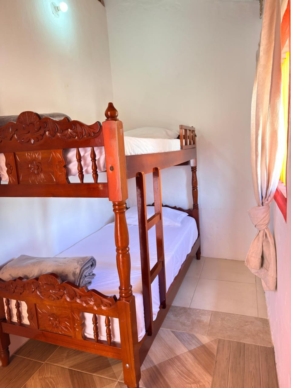 Photo of the whole room, Bedroom, bunk bed