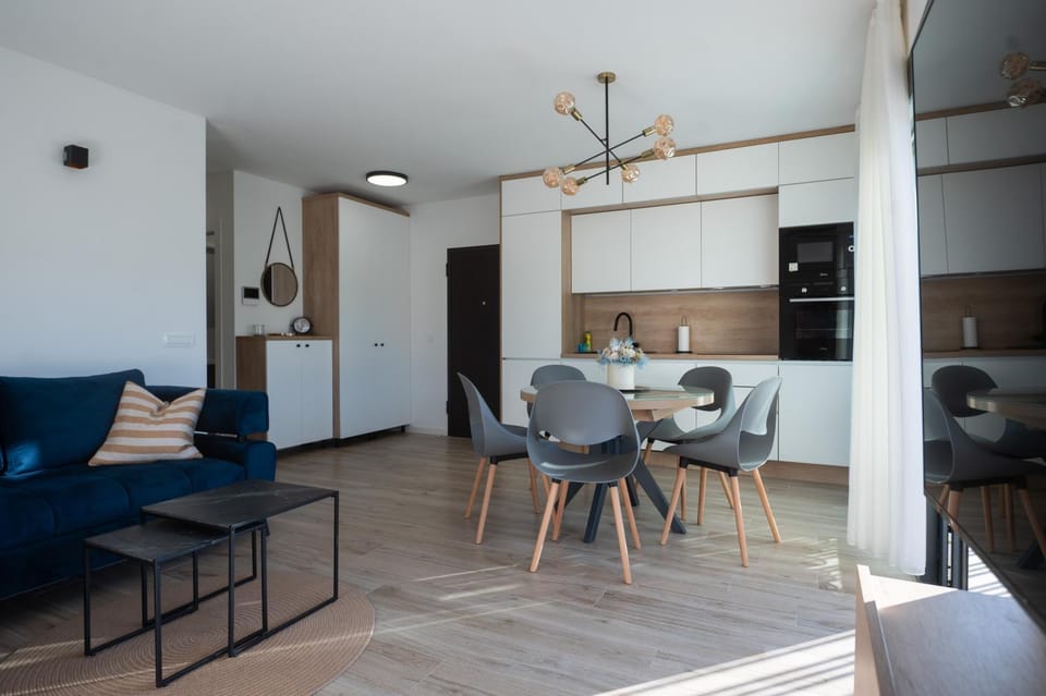 Kitchen or kitchenette, Living room, Seating area, Dining area, oven, stove