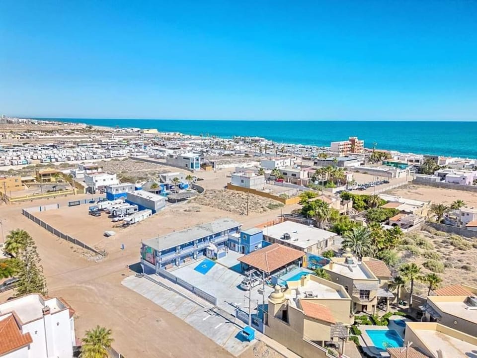 Beach, City view, Location