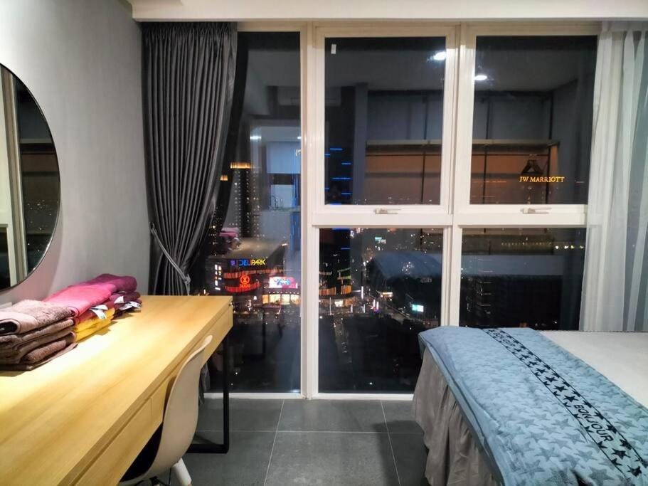 nice apartment with city view at Grand Jati Junction Apartment in Indonesia