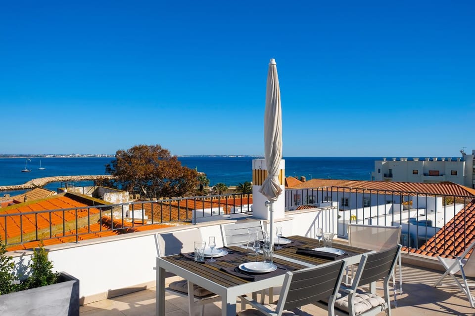 View (from property/room), Balcony/Terrace, Sea view