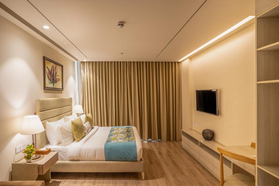 Communal lounge/ TV room, Bed, Photo of the whole room, Bedroom