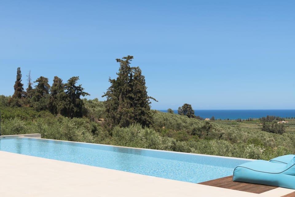 Pool view, Sea view, Swimming pool