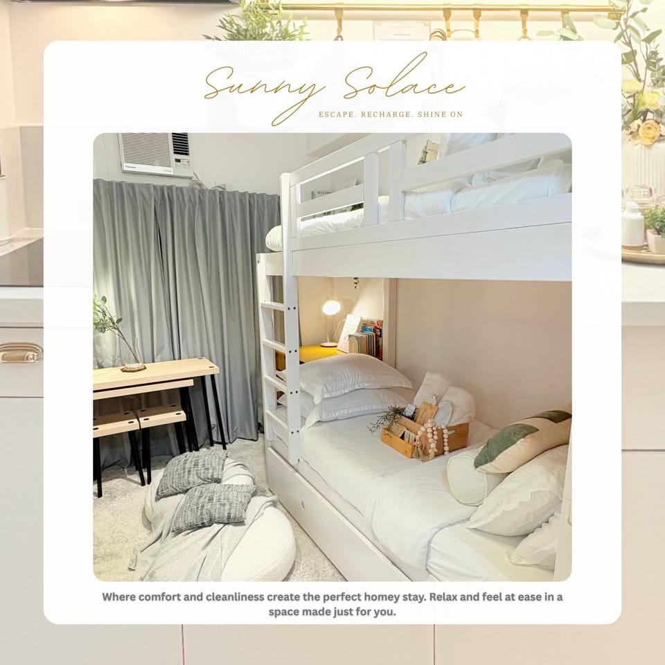 Sunny Solace a Homey Condo in Filinvest Alabang Apartment in Muntinlupa