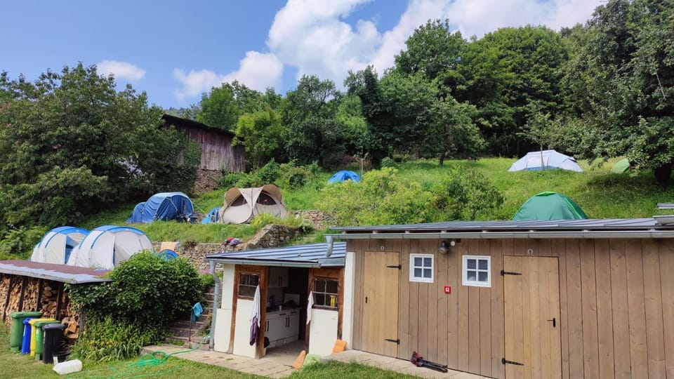 Off site, Garden