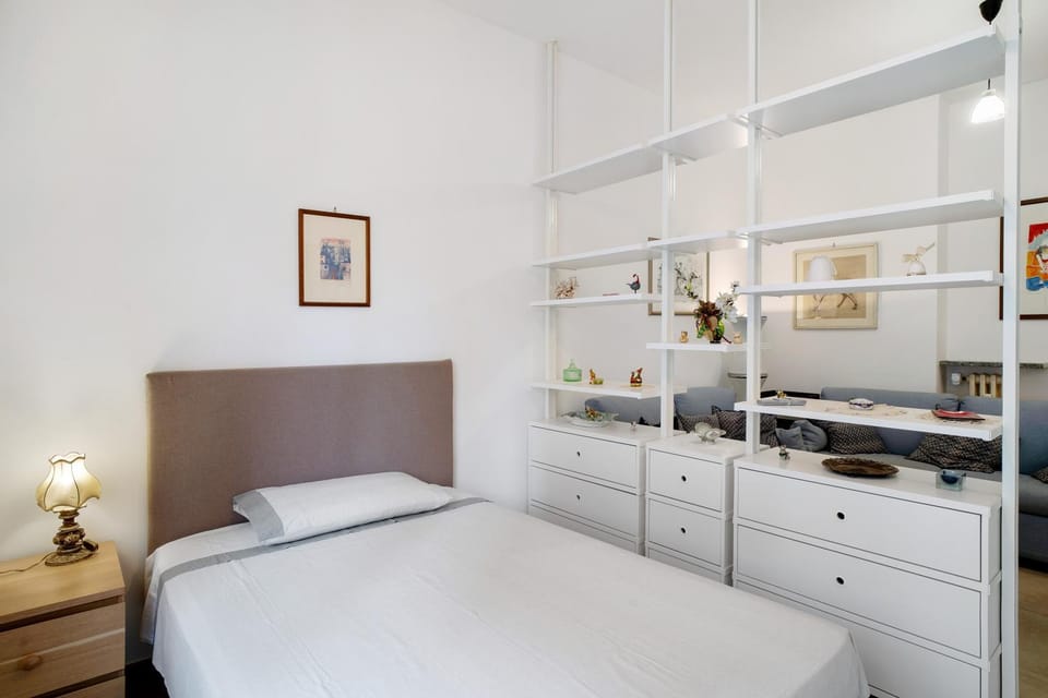 Property building, Living room, Bedroom