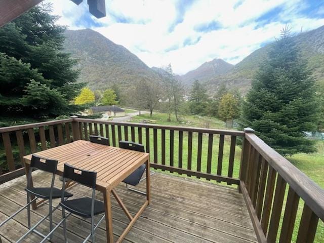 Balcony/Terrace, Mountain view