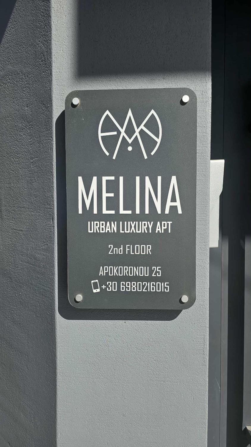 Property logo or sign, Text overlay