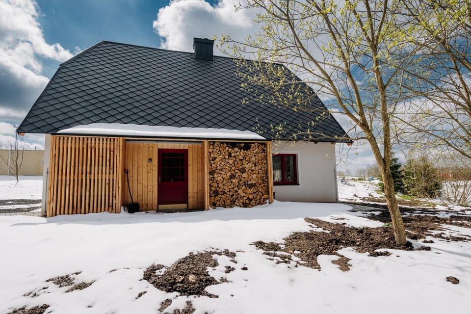Property building, Day, Natural landscape, Winter