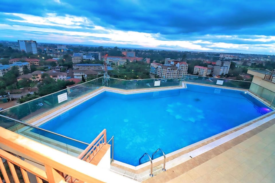 Property building, City view, Pool view, Swimming pool, Swimming pool