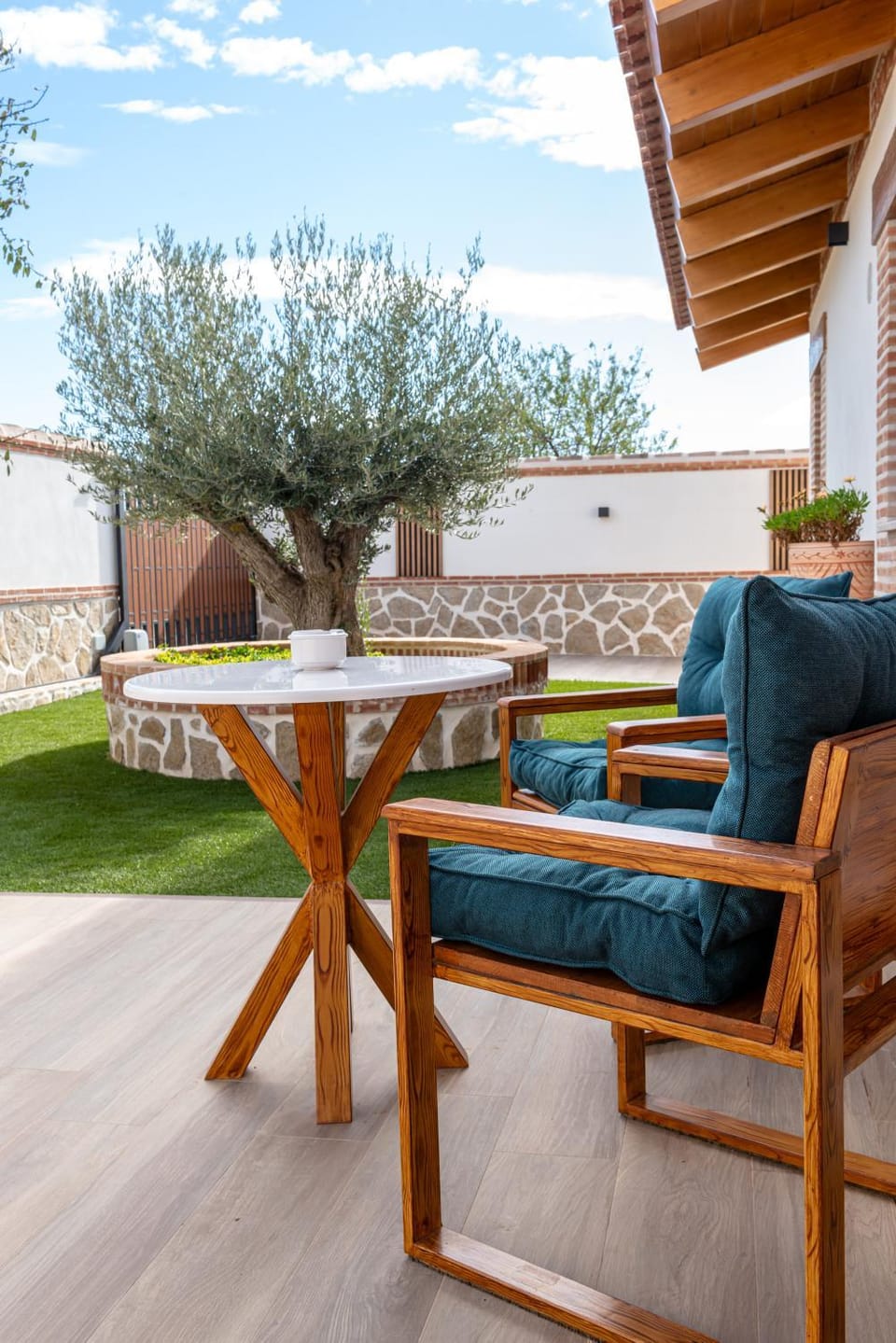 Patio, Garden, Garden view
