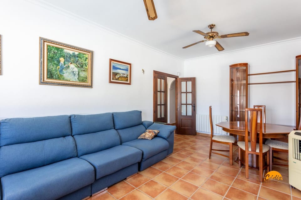 Living room, air conditioner