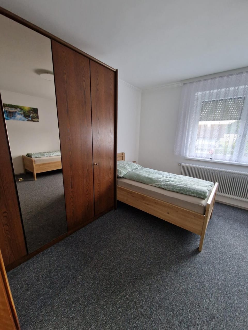 Property building, Living room, Bedroom