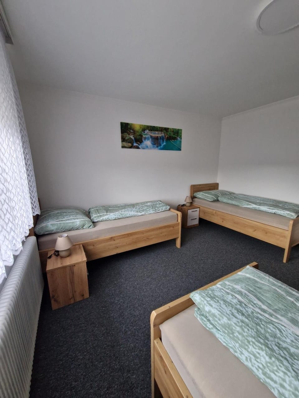 Property building, Living room, Bedroom