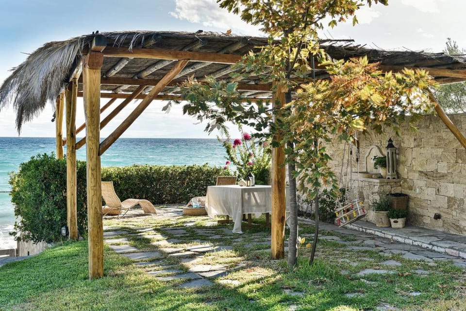 Garden, Balcony/Terrace, Garden view, Sea view