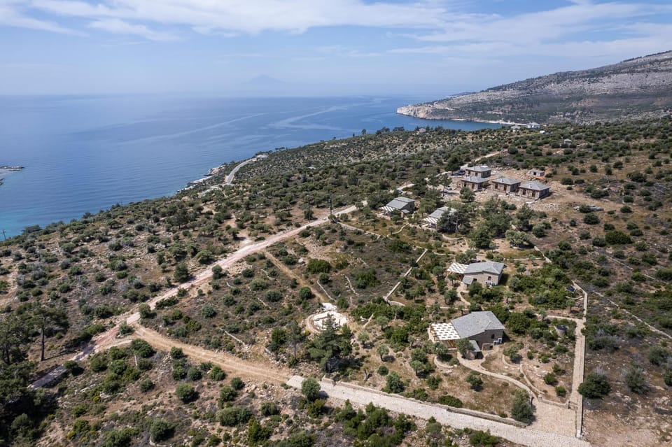 Natural landscape, Bird's eye view, Sea view