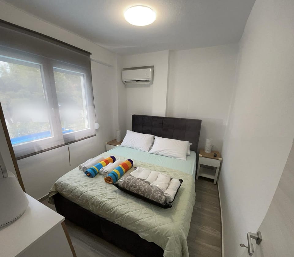 Sunshine Ofrynio Apartment with private pool 260cm x 160cm during summer Apartment in Decentralized Administration of Macedonia and Thrace