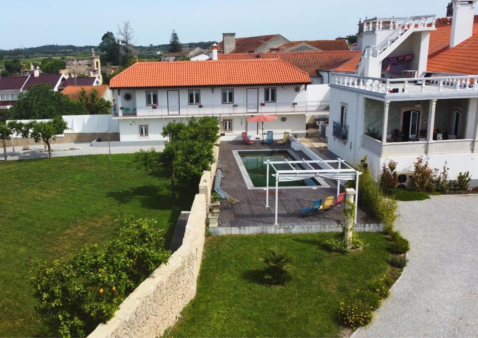 Property building, Pool view, Swimming pool, sunbed