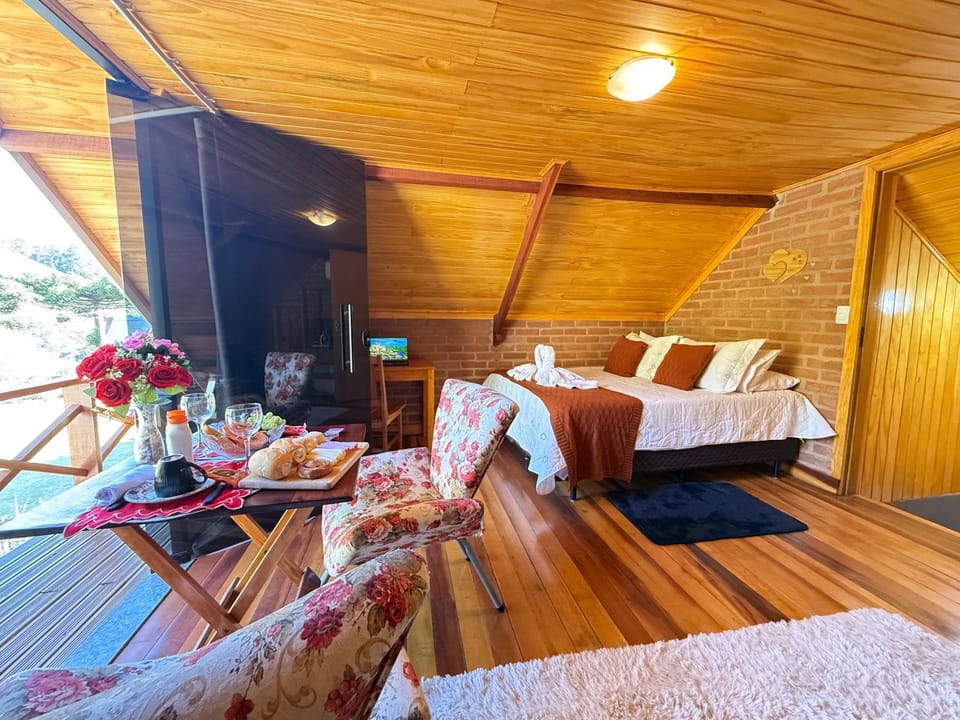 Chalé Embahu com Hidromassagem e Lareira Apartment in State of São Paulo