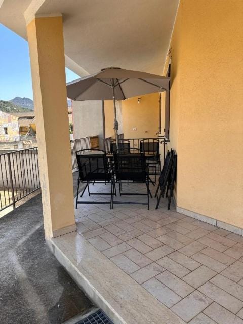 Property building, Patio