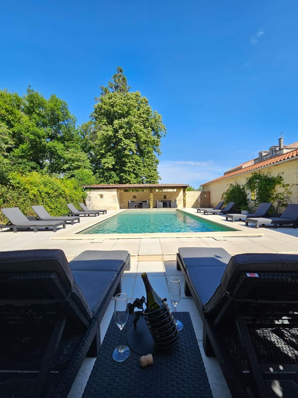 Day, Pool view, Swimming pool, sunbed