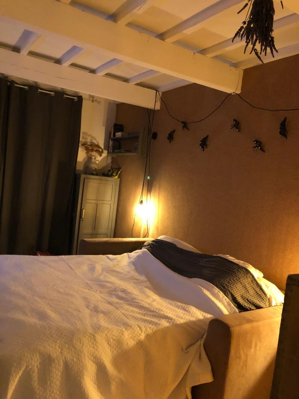 Bed, Photo of the whole room, Bedroom, wardrobe