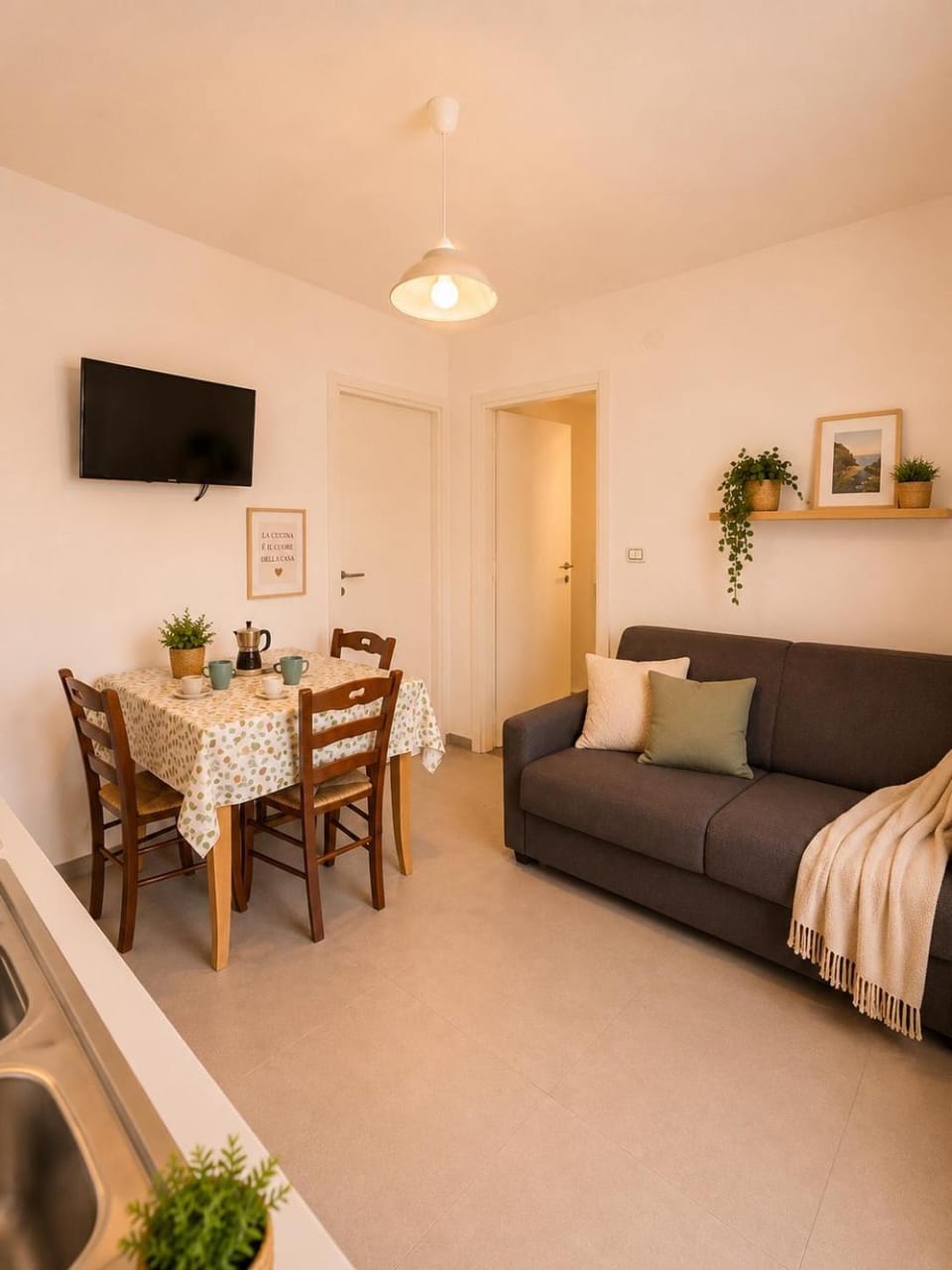 Living room, Dining area