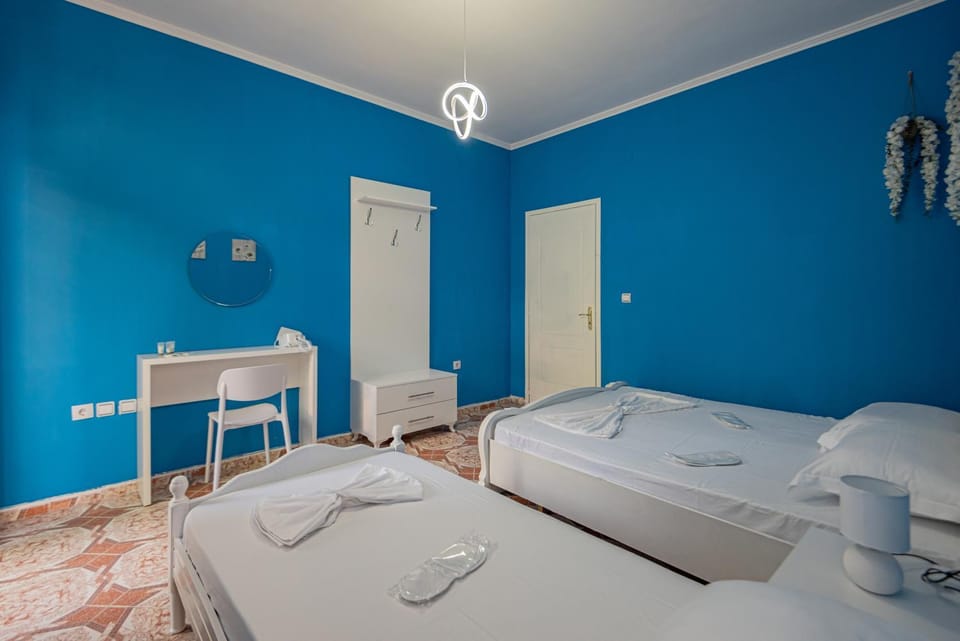 Bed, Photo of the whole room, Bedroom, towels, wardrobe