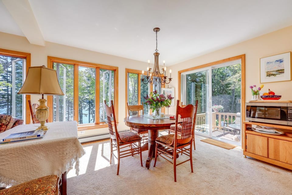 Serene Steuben Home w/ Scenic Ocean Views! House in Steuben